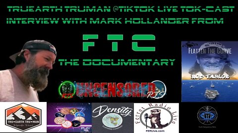 TruEarth TrueMan Tok-Cast Interview With Author FlatTruth Mark Hollander From "FTC" The Documentary