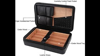 Travel Cigar Leather Case by Tisfa Review