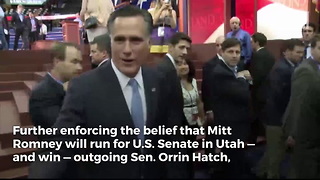 Orrin Hatch Responds to Reports of a Mitt Romney Senate Run