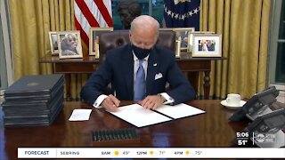 President Biden to sign executive orders on COVID-19 today