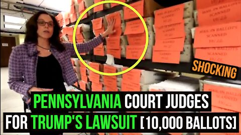 Pennsylvania Court judges for trump's lawsuit. [10,000 Ballots] - Koreanajones