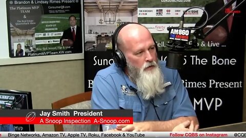 The Consumer Quarterback Show - Jay Smith A Snoop Inspections