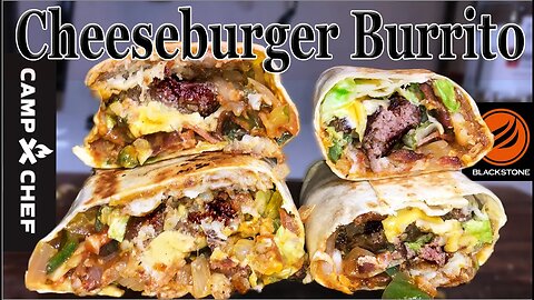 Griddled Cheeseburger Burrito!! Or is it???