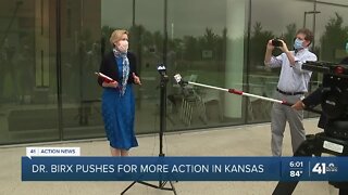 Dr. Birx pushes for more action in Kansas