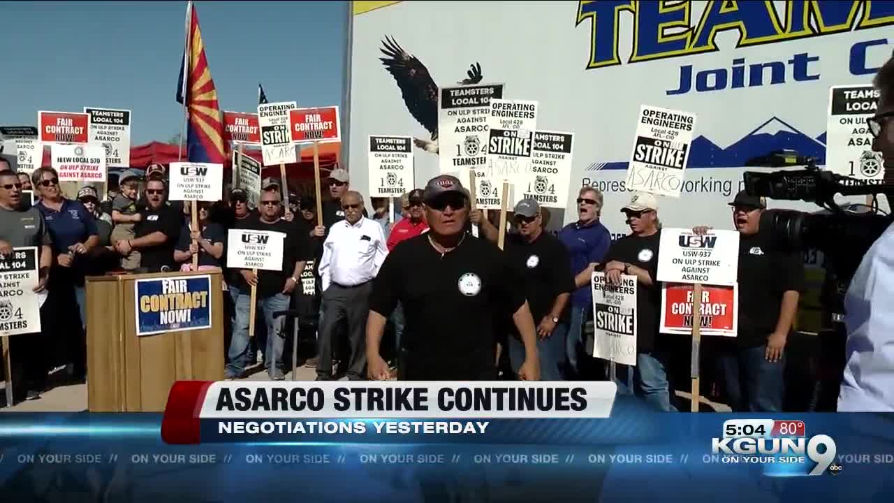 Teamsters: No progress in ASARCO strike after Thursday negotiations