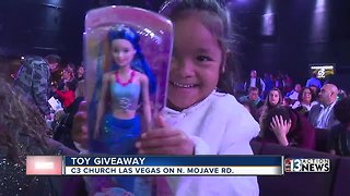 Las Vegas church provides gifts to brighten local children's Christmas