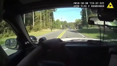 GA Police | Coweta County Dashcam of High Speed Chase Thru School Zone During Dismissal | 10/30/2018