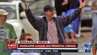Hickenlooper announces 2020 presidential run