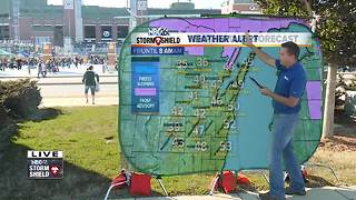 Cameron's Weather Roadshow at Packers vs. Rams preseason game