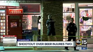 Shootout over alcohol injures two people in Chandler