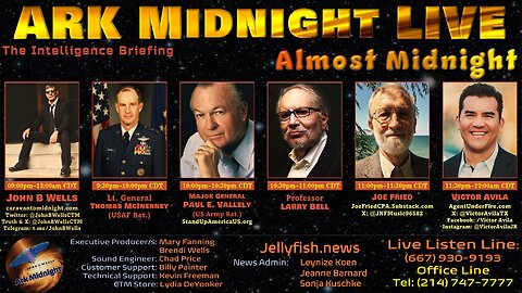 The Intelligence Briefing / Almost Midnight - John B Wells LIVE