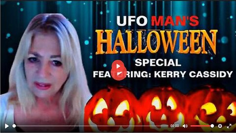 UFO MAN’s Halloween Special Featuring KERRY CASSIDY (Related links and info in description)