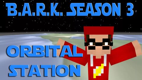 Modded Minecraft BARK S3 ep 28 - Prelude To A Warp Ship. The Space Station.