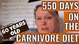 550 Days on a Carnivore Diet: 60 Year Old Carnivore Getting Results