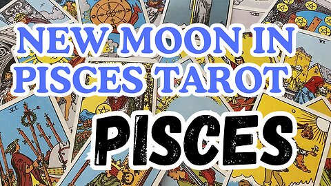 Pisces ♓️- The dreamy version of yourself! Pisces New Moon 🌑 Tarot reading #pisces #tarotary #tarot