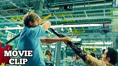 Factory Fight Scene [HD CILP] - Tarminator Dark Fate - New hollywood action movie