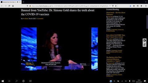 Dr. Simone Gold exposes Plandemic