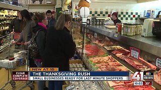 KC metro sees rush to prepare for Thanksgiving