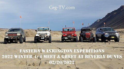 EWE Winter 4x4 Meet & Greet: Beverly Dunes – 2/20/2022