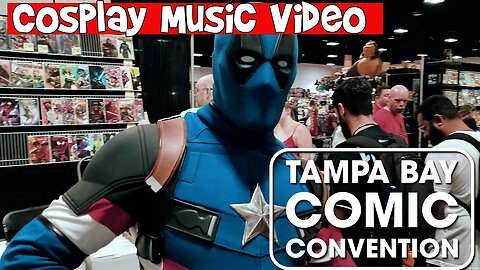 Tampa Bay Comic Con 2023 4K Cosplay Music Video with Cinematic Lighting