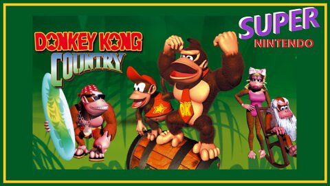 Start to Finish: 'Donkey Kong Country' gameplay for Super Nintendo - Retro Game Clipping