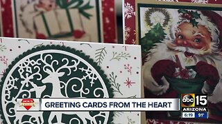 Nick's Heroes: Greeting cards made from the heart