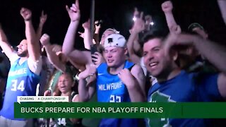 Bucks, fans prepare for NBA playoff finals