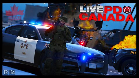 LivePD Canada Greater Ontario Roleplay | Ontario Provincial Police Use Sniper To Take Out Terrorist!