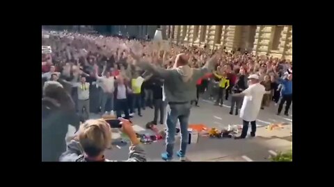 Bolzano, Italy Roman Legion Protest Battle Clap