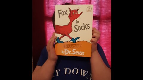 Nicky reads Fox in Sox for Mom 2-2022