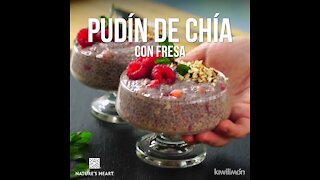 Chia Pudding with Strawberry