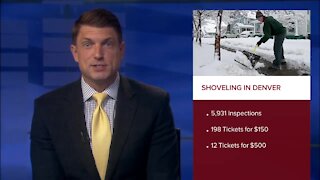 Denver inspectors do issue tickets for not shoveling
