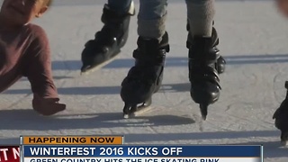 Winterfest 2016 Kicks Off In Downtown Tulsa