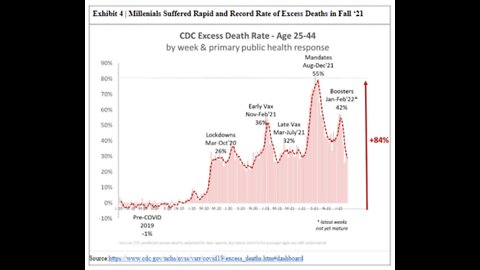 Smoking Gun: The Rate of Change of Millennial Deaths Points Directly to the Vaccines - Edward Dowd
