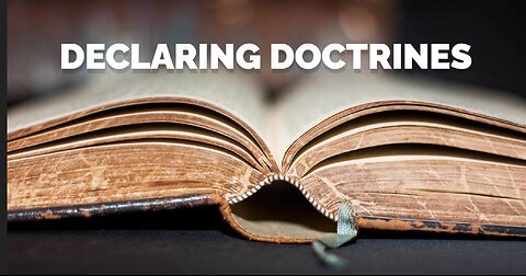 Declaring Doctrines Church Membership and Church Discipline Brother Justin Zhong
