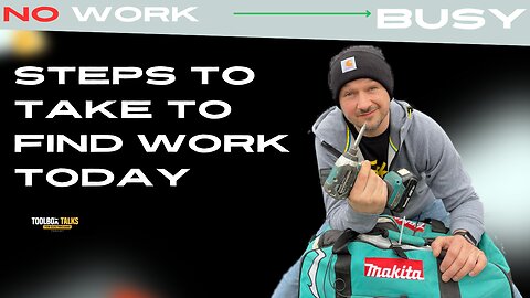 How Do Contractors Find Work Fast TODAY! ⏩