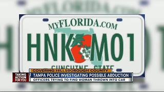 Tampa Police investigating possible abduction