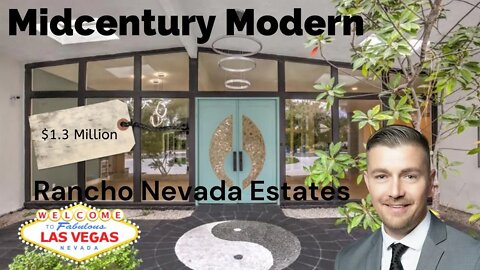 Midcentury Modern Las Vegas design Rancho Nevada Estates 89107