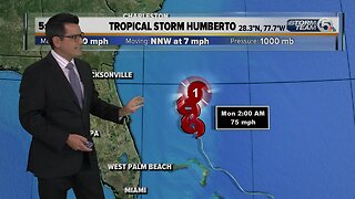Tropical Storm Humberto update 9/15/19