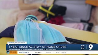 Arizona's stay-at-home order went into effect one year ago