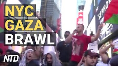 Pro-Israel and Pro-Palestinian Protesters Clash in NYC; Seattle Police Leaving City After New Laws