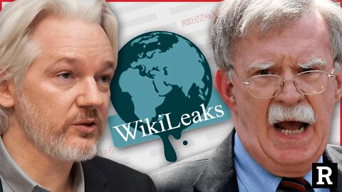 Wait, what the F*CK did Bolton just say about Julian Assange? | Redacted with Clayton Morris