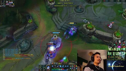 @GhostFlashDrew is back SoloQ League of Legends Ranked