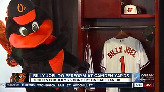 Billy Joel to perform first-ever concert at Camden Yards in July 2019