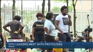 Detroit protesters meet with Duggan to discuss list of 23 demands aimed at changing law enforcement