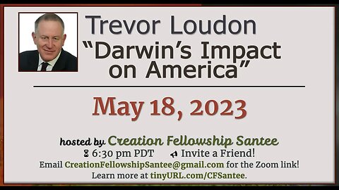 Darwin’s impact on America with Trevor Loudon