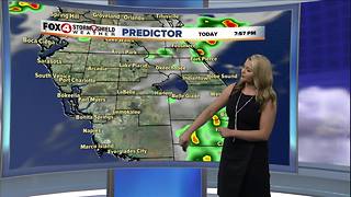 Rain Chances Decrease, Temperatures Increase