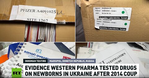 Pfizer, Sanofi and AstraZeneca Biolabs Documents Uncovered - Human Experiments In Ukraine