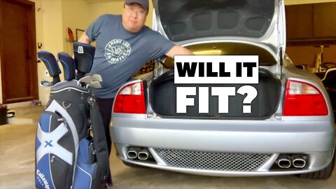 Will Golf Clubs Fit in the Trunk of a Maserati Gransport 4200 Coupe?