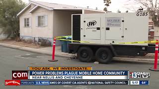 Power problems plague mobile home community